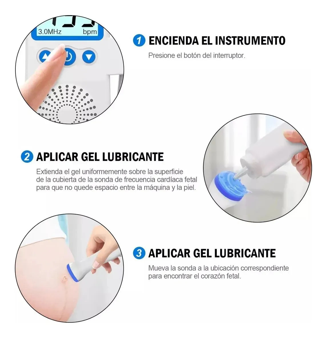 MONITOR DE FRECUENCIA LATIDOS DEL BEBÉ